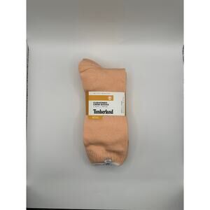 Timberland Women's Cushioned Crew Socks 3 Pairs - Wool Blend Medium